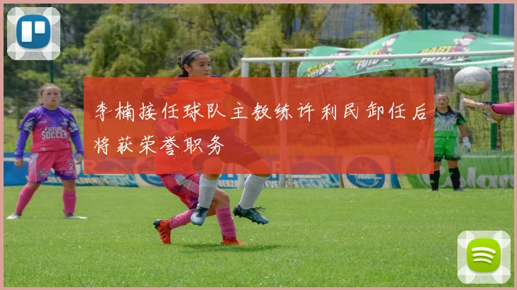 李楠接任球队主教练许利民卸任后将获荣誉职务